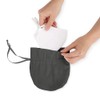 Weddingstar Protective Face Mask Travel Bag w/Drawstring - Grey