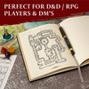 D&D Notebook - RPG Journal/Notebook with 3D Pink Phoenix Motif