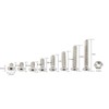 Akozon Hex Socket Screws, 300pcs Hex Socket Screws Assortment Kit