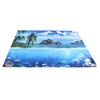 200x150cm Tapestry Scenery Summer Beach Sea View Background Tapestry Home