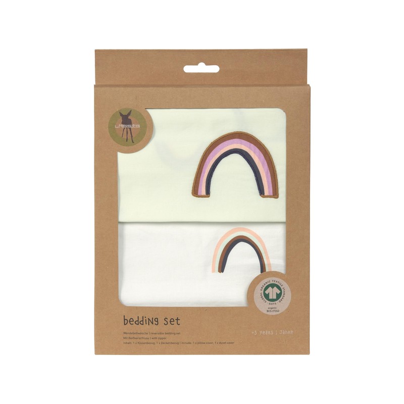 LÄSSIG Children's Bed Linen Set Organic Cotton GOTS Certified 2-Piece