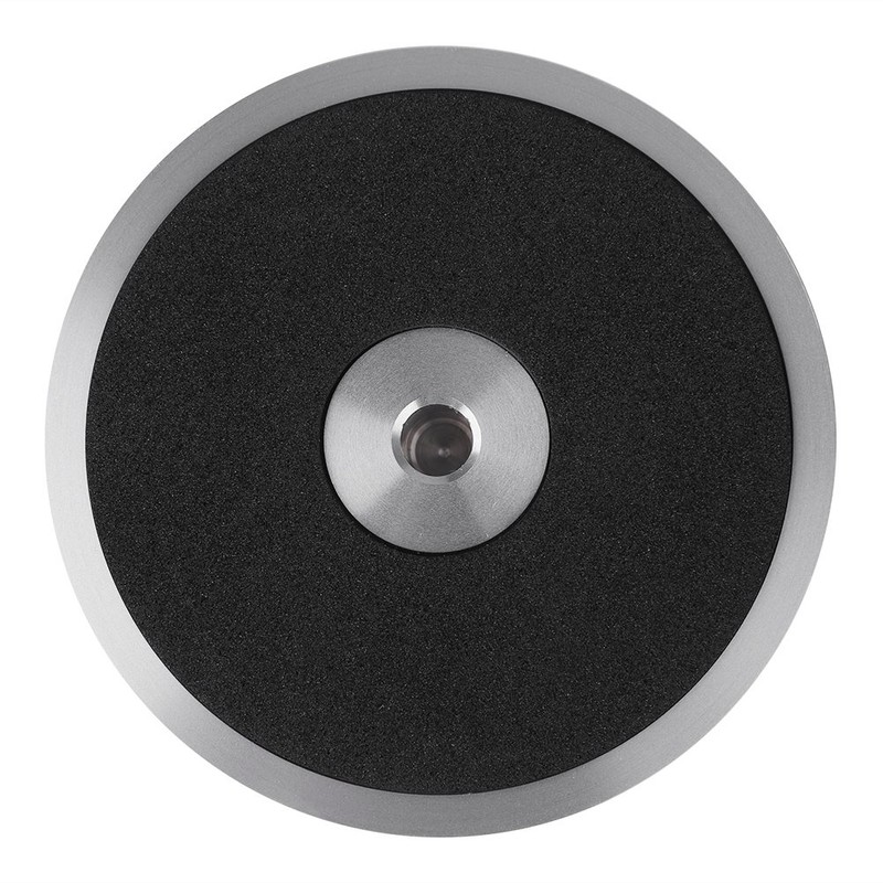 VBESTLIFE Black Record Weight Clamp LP Turntable Metal Disc Stabiliser