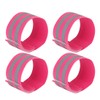 X AUTOHAUX 4 Pcs Reflective Bands for Ankle Reflective Slaps