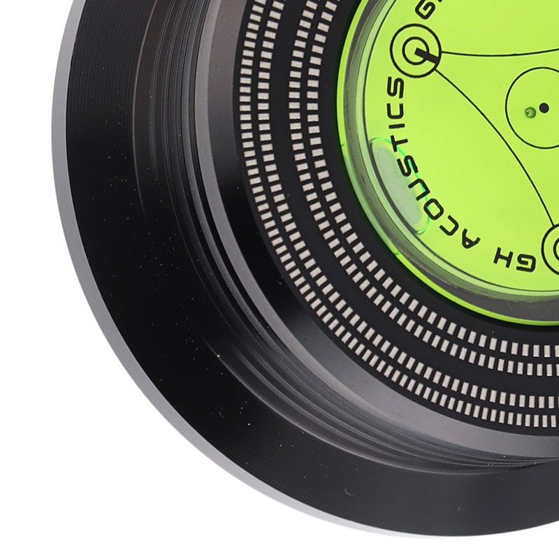 50/ 60Hz Bubble Level Speed Detection Turntable LP Vinyl Disc