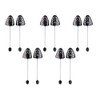 Set of 5 Pairs – Plastic Shoe Trees – with