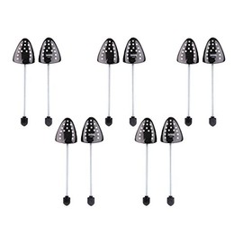 Set of 5 Pairs – Plastic Shoe Trees – with Spiral Spring – Shape: Woman ELEGANT – Made in Germany – z2483 (2.5-5)