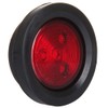 OCPTY 8pcs 2.5" 4 Led 4Red+4Amber Light Round Trailer Tail