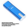 USB Drive Portable Blue U Disk Large Storage Stick with
