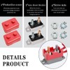 Rebvugr 2PCS DC 12V - 24V Automatic Reset Circuit Breaker