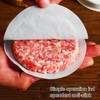 Uskerb 500-Pack Burger Paper Sheets C 11cm Round Non-Stick Wax