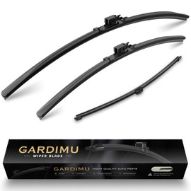 GARDIMU Front and Rear Windshield Wiper Blades, 3 Pcs Front and Back Windshield Wipers Blades for Benz GLS 2020-2023, Window Wiper Blade for GLS 450 580 4MATIC AMG 63(No Spray Nozzle and Heating)