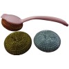All Pure Pink Three Piece Kitchen Scrubber Set