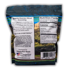Bearded Butchers Ranch Blend Seasoning, 64 oz Bag (4 lbs) – Creamy Buttermilk Ranch Flavor for Chicken Wings, Dips, Fries, Pizza & More – No MSG, Gluten-Free, Bulk Size, Perfect for Entertaining