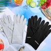 Loopeer 2 Packs Women UV Sun Protection Gloves Full Finger