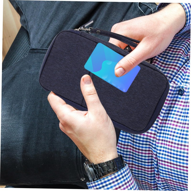 BESPORTBLE Multi-Functional Waterproof Passport Wallet Holder Portable Travel Document Organizer