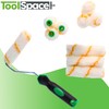 ToolSpace Set of 10 Paint Rollers + Handle - 11