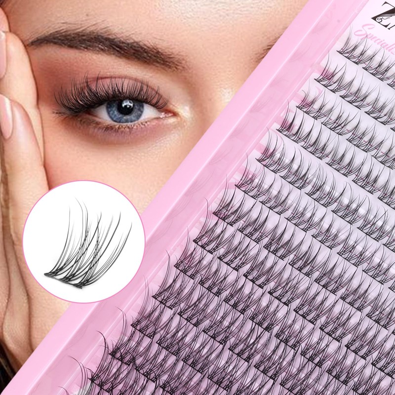 Lash CLusters Wispy Eyelash Clusters Natural Lash Extensions C Curl