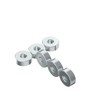 Aluminum Spacer - 1" OD x 3/8" ID - Unthreaded