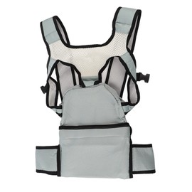 Toddler Carrier Waist Stool Portable Adjustable Ergonomic Hip Seat Safety Carrier Light Blue