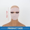A ABSOPRO Adjustable Full Face Mask Adjustable 7.09" Windproof Face