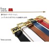 Wing Leather W051 Tochigi Leather Belt, 6 Colors, Genuine Leather,