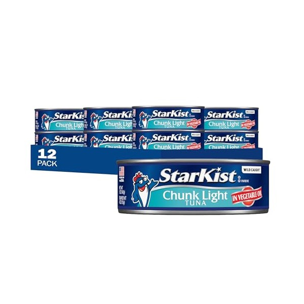 StarKist StarKist Chunk Light Tuna in Oil, 5 oz (12
