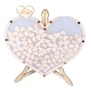 Wooden Wedding Frame Guest Book Drop Box with Stand 80