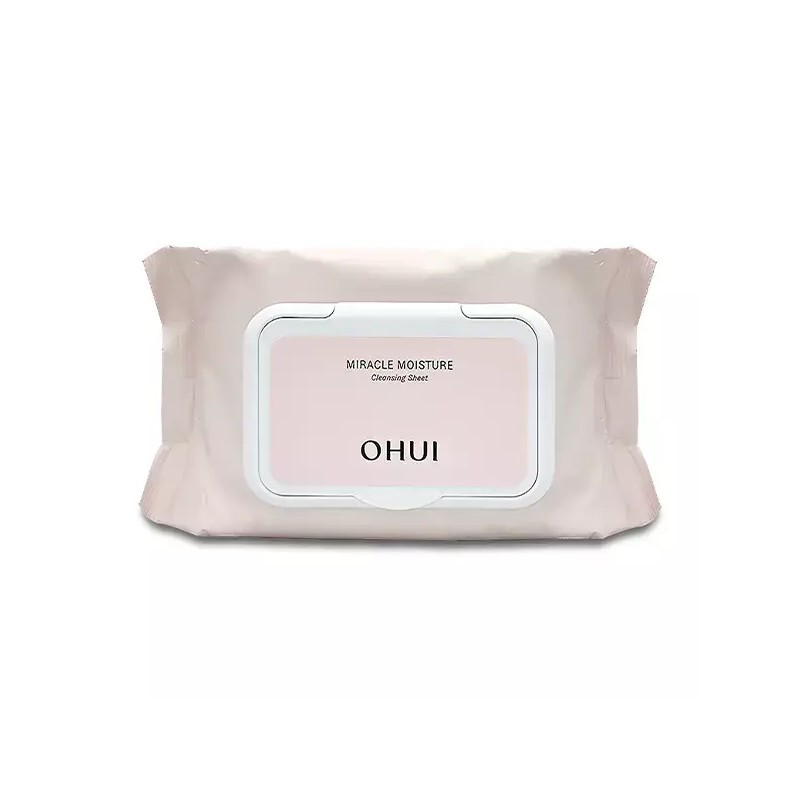 OHUI 오휘 미라클 모이스처 클렌징 시트 60매 OHUI Miracle Moisture