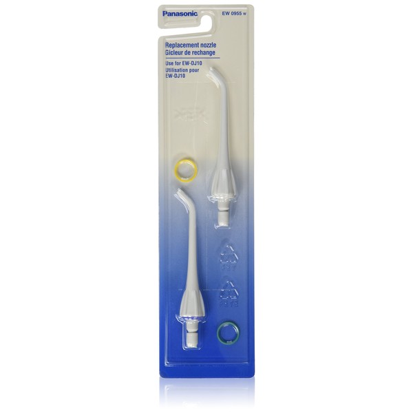 Panasonic EW0955W Replacement Nozzle for Oral Irrigator, White
