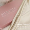 SILKTALE 100% Mulberry Silk Toddler/Travel Pillowcase,Both Sides 19MM Small Silk