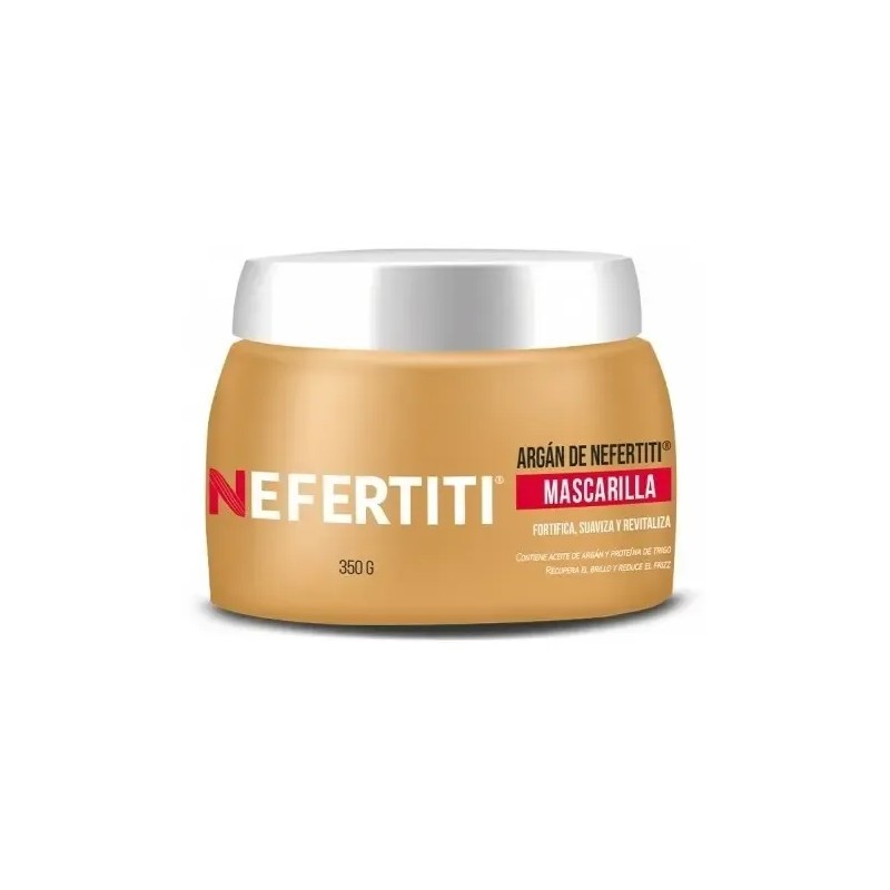 Mascarilla Para Cabello Maltratado Argan Hidratante Nefertit