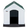 Confidence Pet Medium Waterproof Plastic Dog Kennel Outdoor House