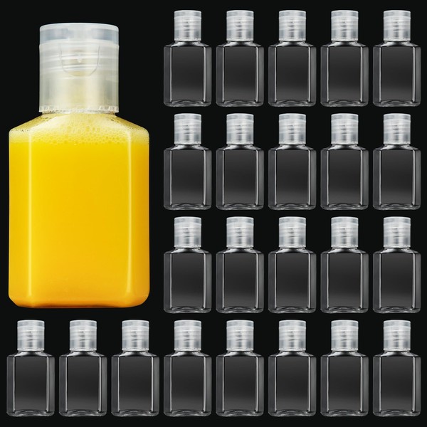 50PCS Travel Size Bottles 1oz Mini Travel Shampoo Bottles Small
