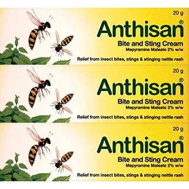 Anthisan Bite & Sting Cream 20g x 3 Packs