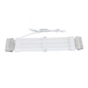 24 Pin RGB Power Extension Cable Kit ARGB 18AWG Silver