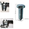 Seat Belt Bolt and Nut Fastener Kit, High Tensile (Grade