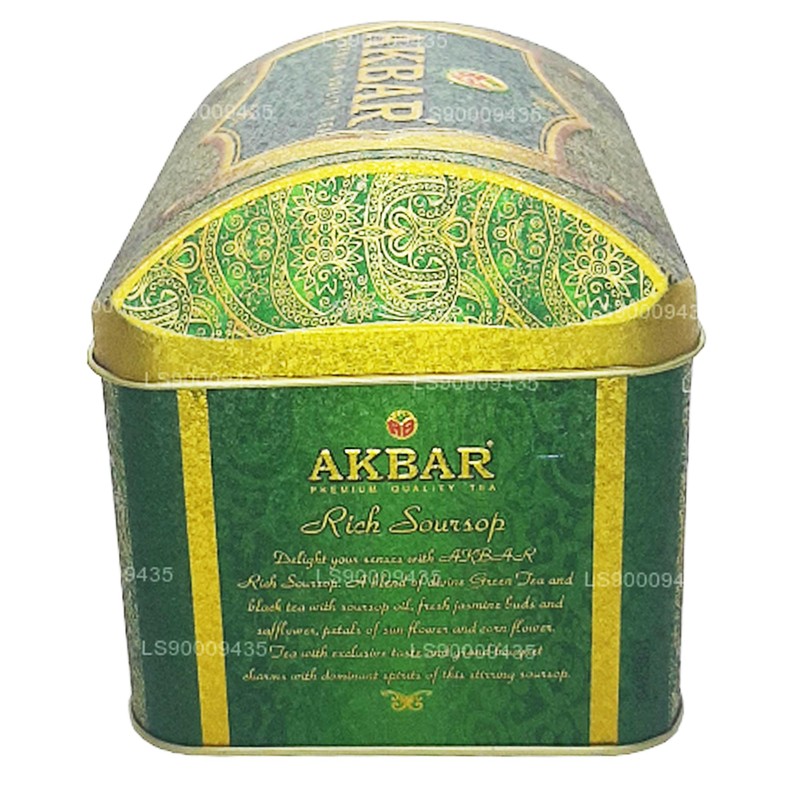 Akbar Tea Gourmet Gift Tin Box 250 G Rich Soursop