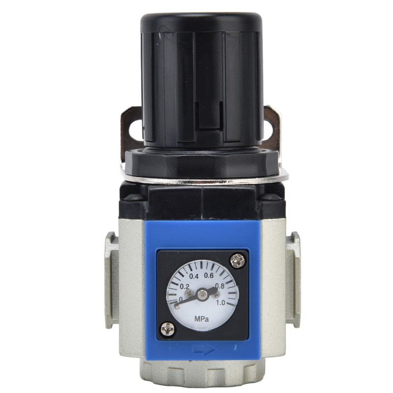Air Compressor Regulator Aluminum Alloy Pressure Regulating Valve with Gauge