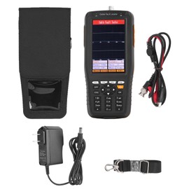 Cable Fault Tester 8KM Test Range LCD Color Screen TDR Coaxial Wire Locator 100‑240V US Plug