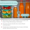 BigSpinach - Bandeja congeladora de alimentos para bebés con moldes