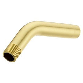 Pfister Replacement Standard Shower Arm (Flange Not Included), Wall Mount, Angled, Brushed Gold Finish, 973030BG