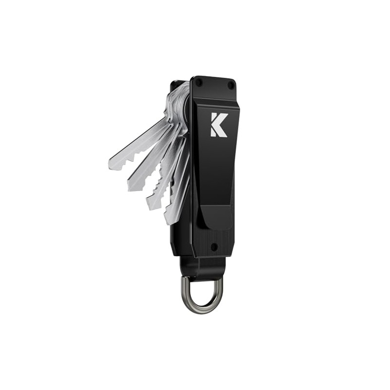 Key Organizer for Men - Compact Metal Key Holder