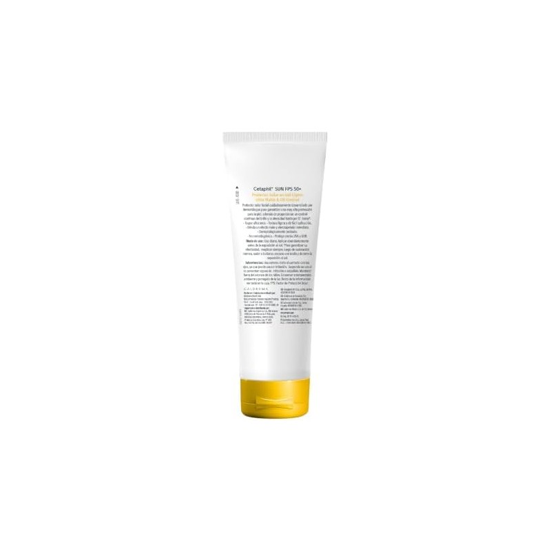 Cetaphil Sun FPS 50 Gel Ligero Ultra Matte Control Brillo
