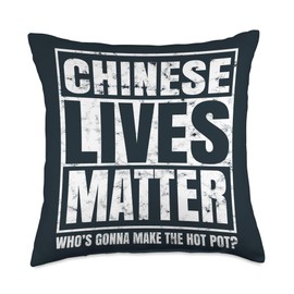 Hot Pot Chinese Hot Pot Lover I Love Hot Pot Throw Pillow