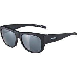 ALPINA Overview II P outdoor sports safety glasses, Unisex, Overview II P, black matte