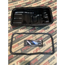 RemTune Honda Acura B16 B17 B18 B20 OEM Replacement Oil Pan Civic Integra Del Sol