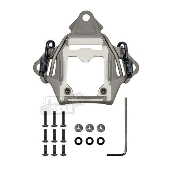 FMATAL GEAR FMA Tactical Helmet NVG Mount Modular Bungee Shroud