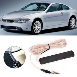 FM Antenna Dipole Antenna, Yctze ANT-108SE Indoor FM Radio Antenna Car Stereo Antenna Sensitivity with 3.2m Pure Copper Double Wire for Home Audio Radio AV Power Amplifier Receiver