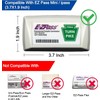 ZANEDY EZ Pass Holder for Windshield and Visor with Strong