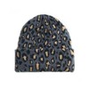 Knitted Hat Leopard Winter Knitted Beanie Leopard Print Wool Hat